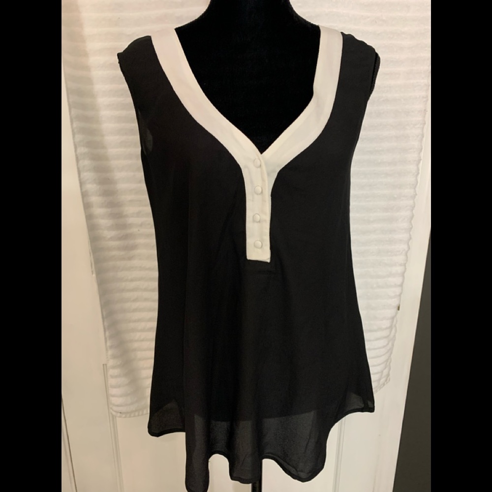 Naked Zebra black and white top.